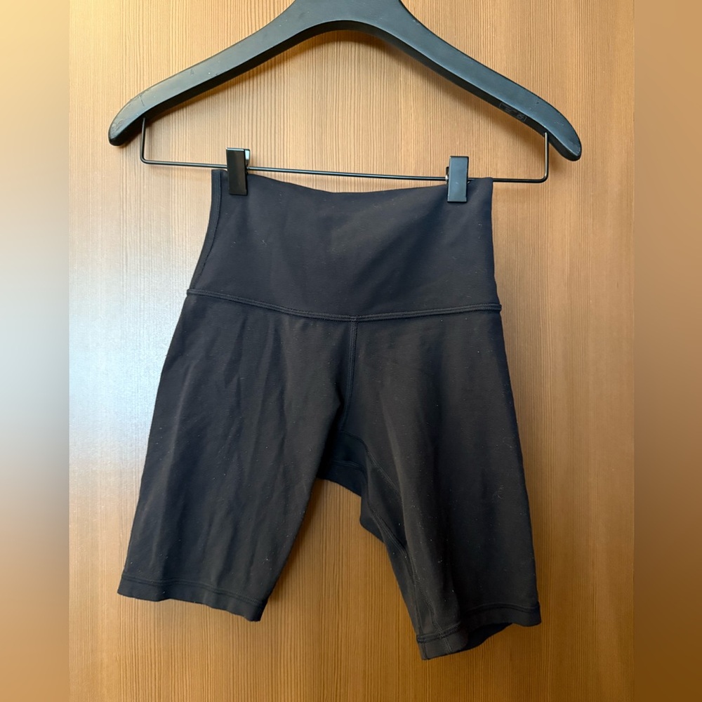 lululemon Align Black Biker Shorts